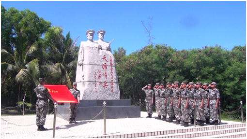 【网络媒体国防行】我在北纬十八度站岗放哨，请祖国放心！