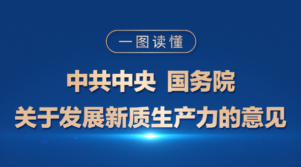 一图读懂《中共中央 国务院关于发展新质生产力的意见》