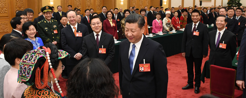 习近平参加四川代表团审议