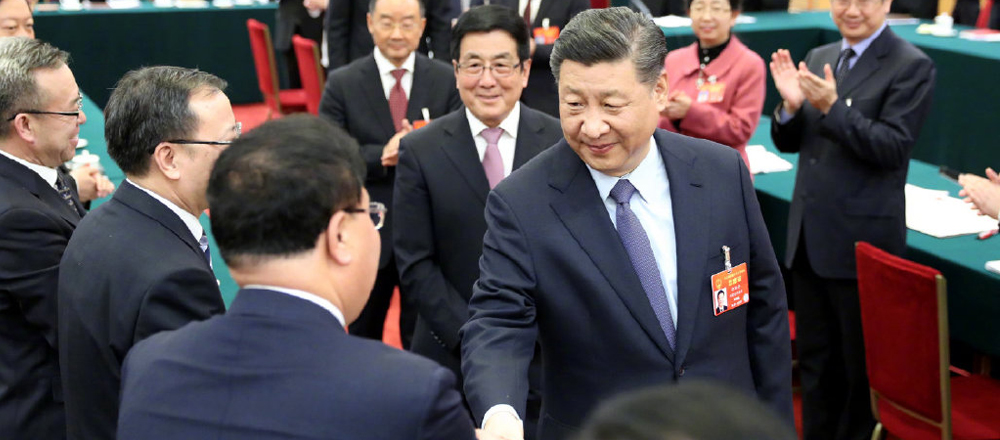 习近平参加甘肃代表团审议