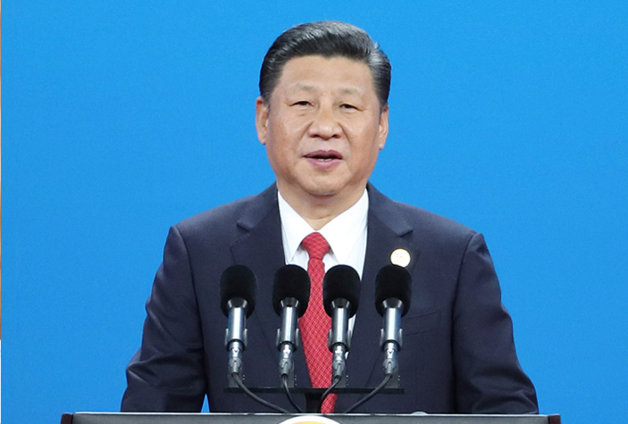 习近平出席&ldquo;一带一路&rdquo;国际合作高峰论坛开幕式并发表主旨演讲